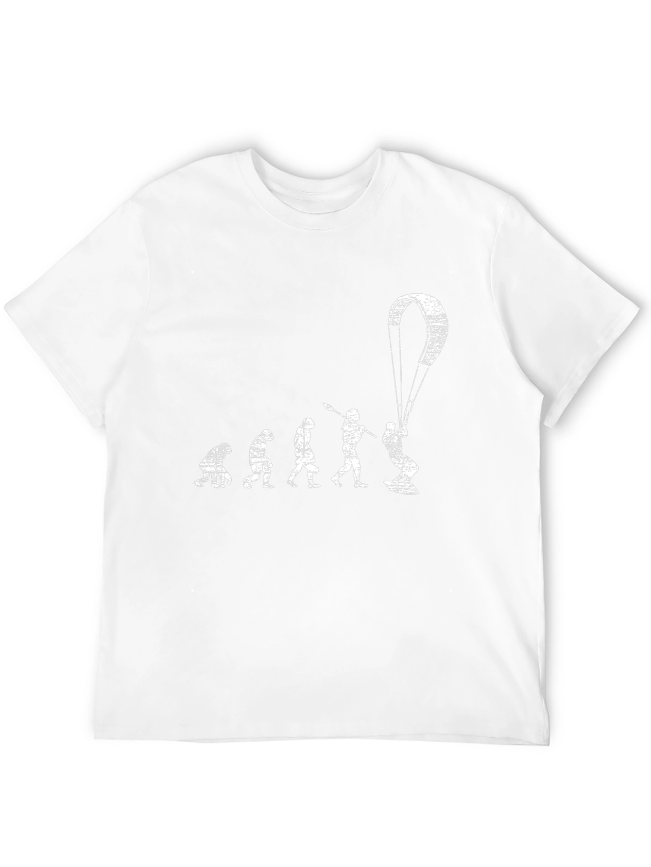 Kitesurfing Evolution T-Shirt - Black