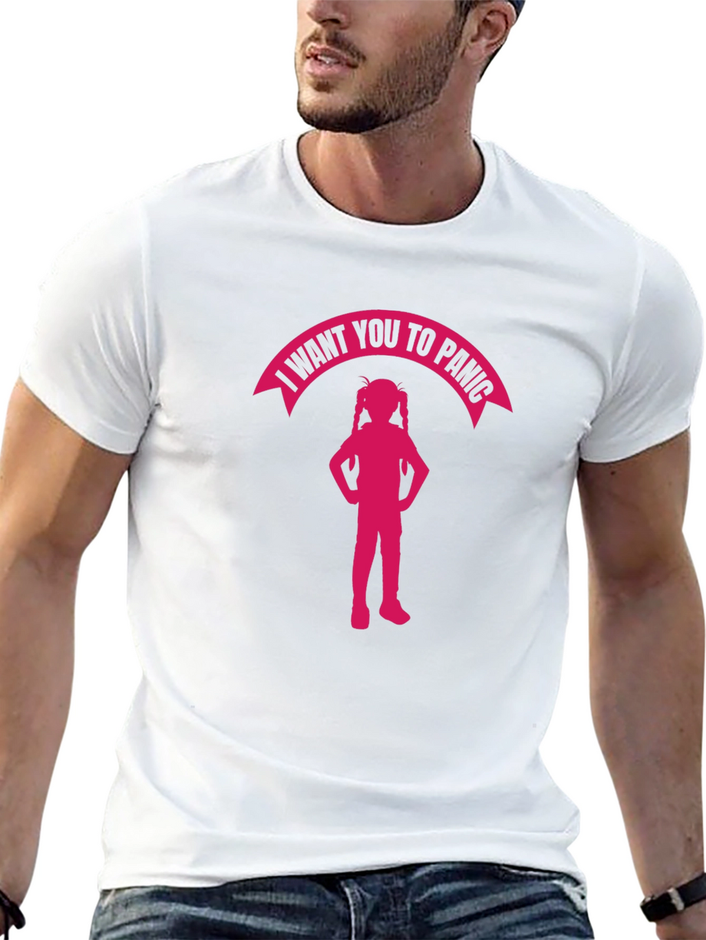 I Want You To Panic Graphic Tee
