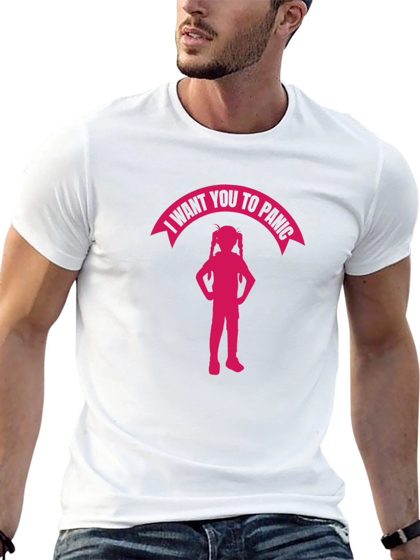 I Want You To Panic Graphic Tee