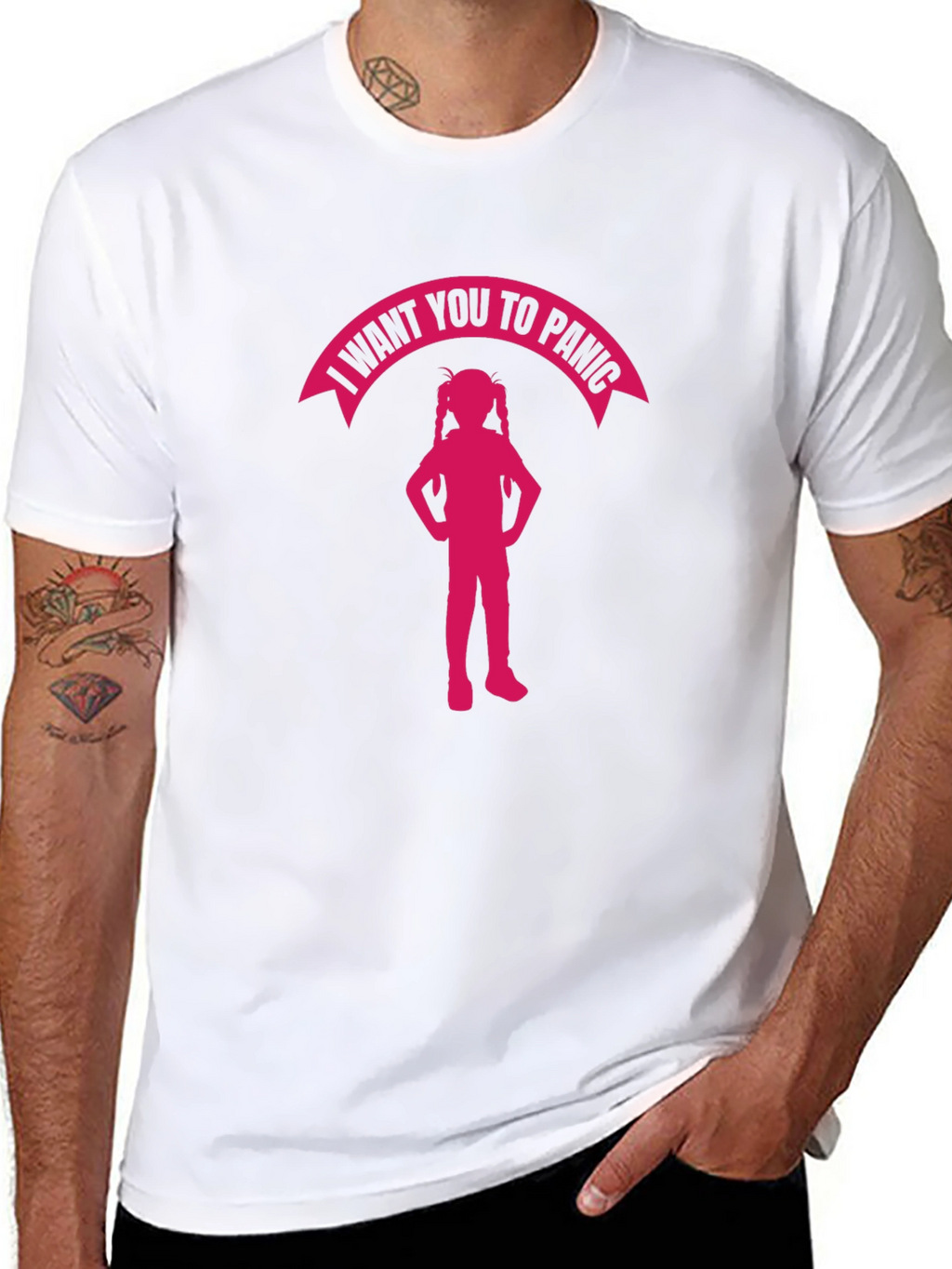 I Want You To Panic Graphic Tee