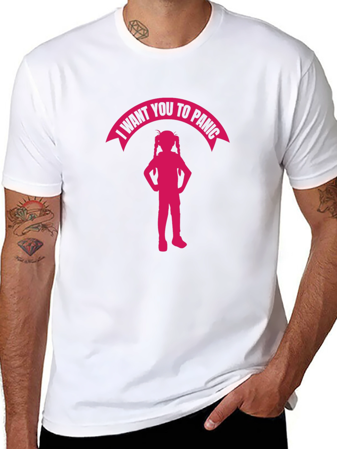 I Want You To Panic Graphic Tee