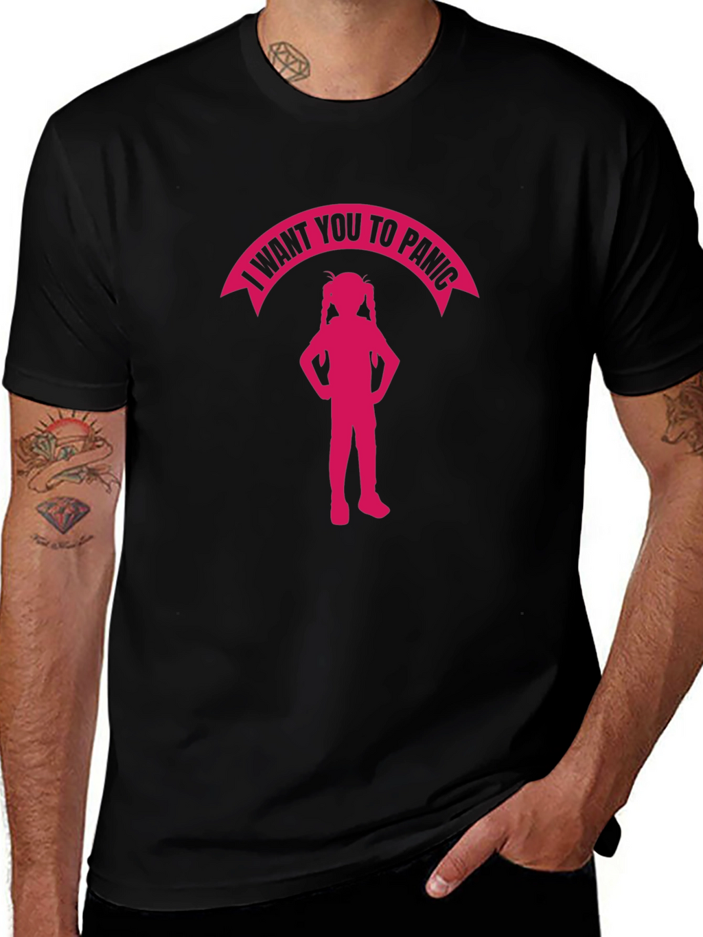 I Want You To Panic Graphic Tee