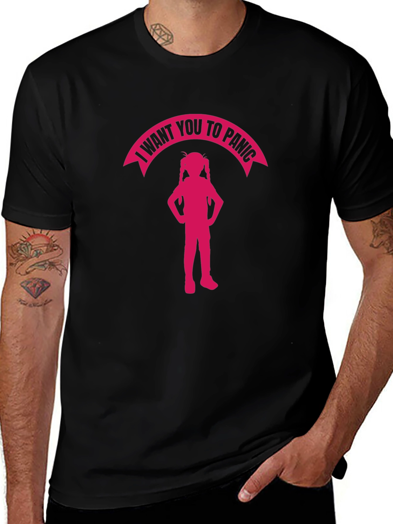 I Want You To Panic Graphic Tee