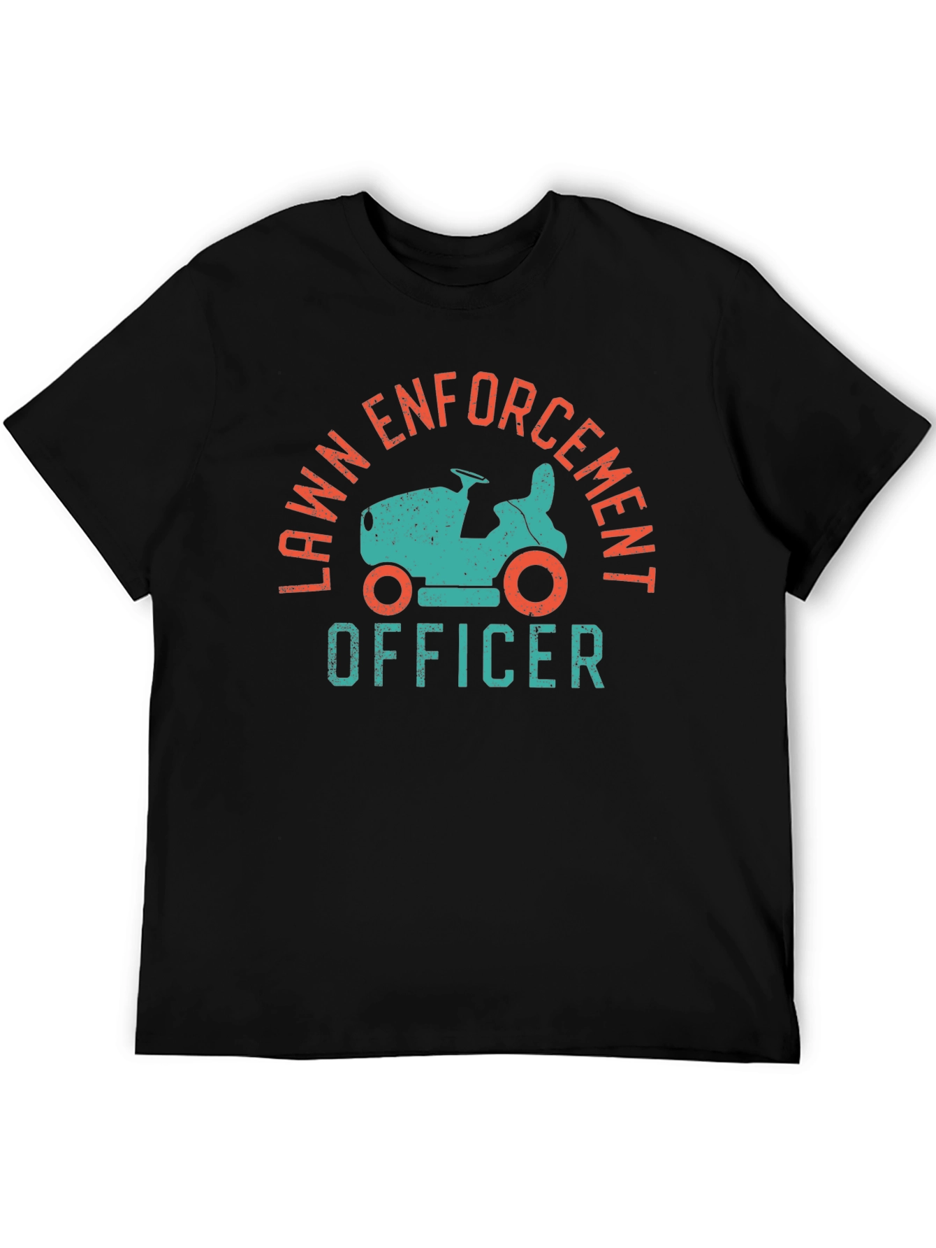 Lawn Enforcement Officer Funny Graphic Tee