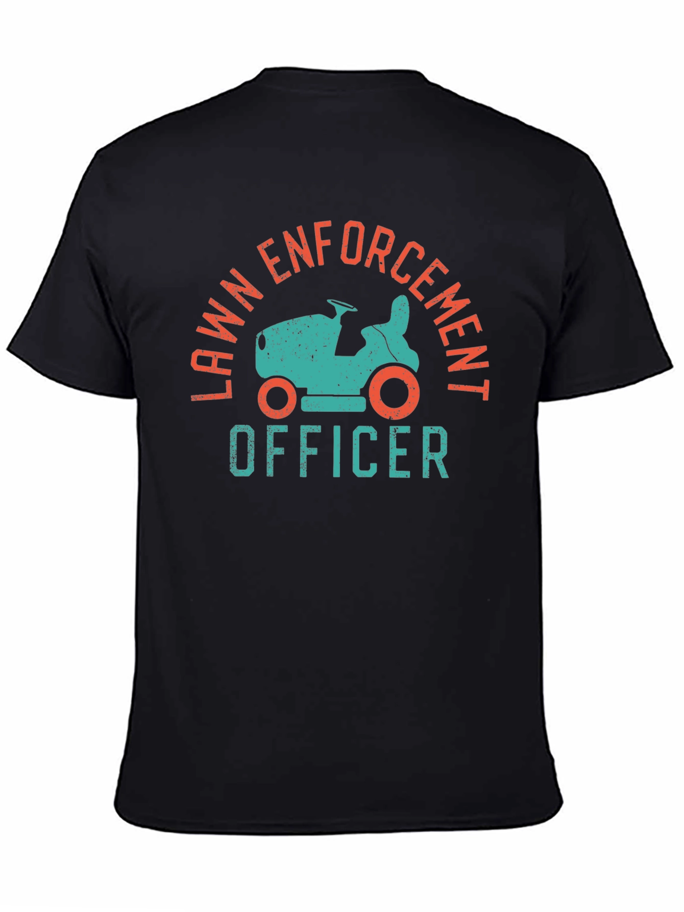 Lawn Enforcement Officer Funny Graphic Tee