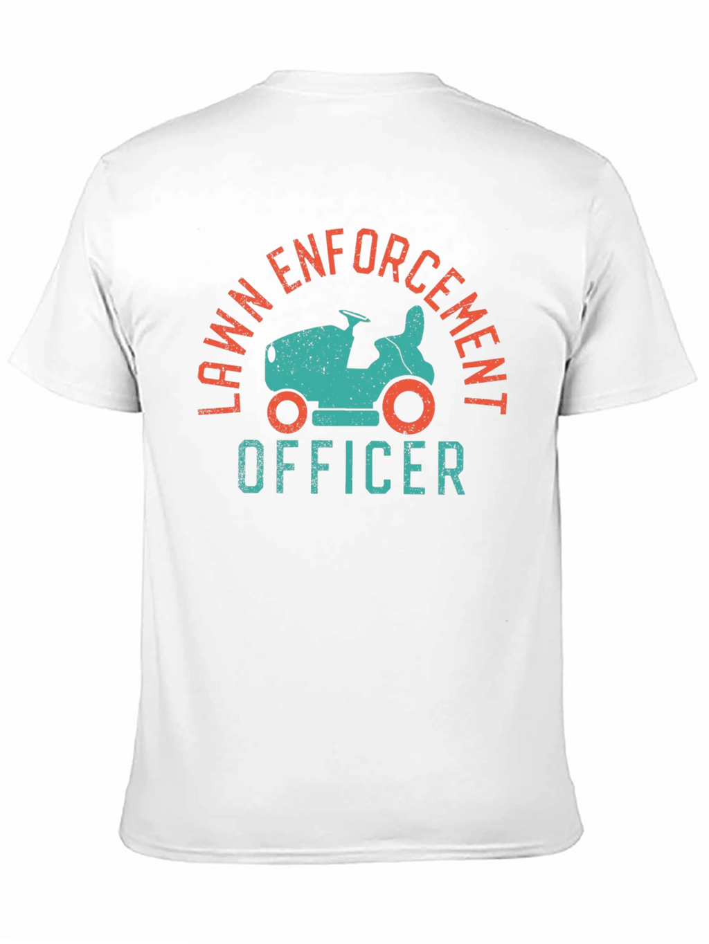 Lawn Enforcement Officer Funny Graphic Tee