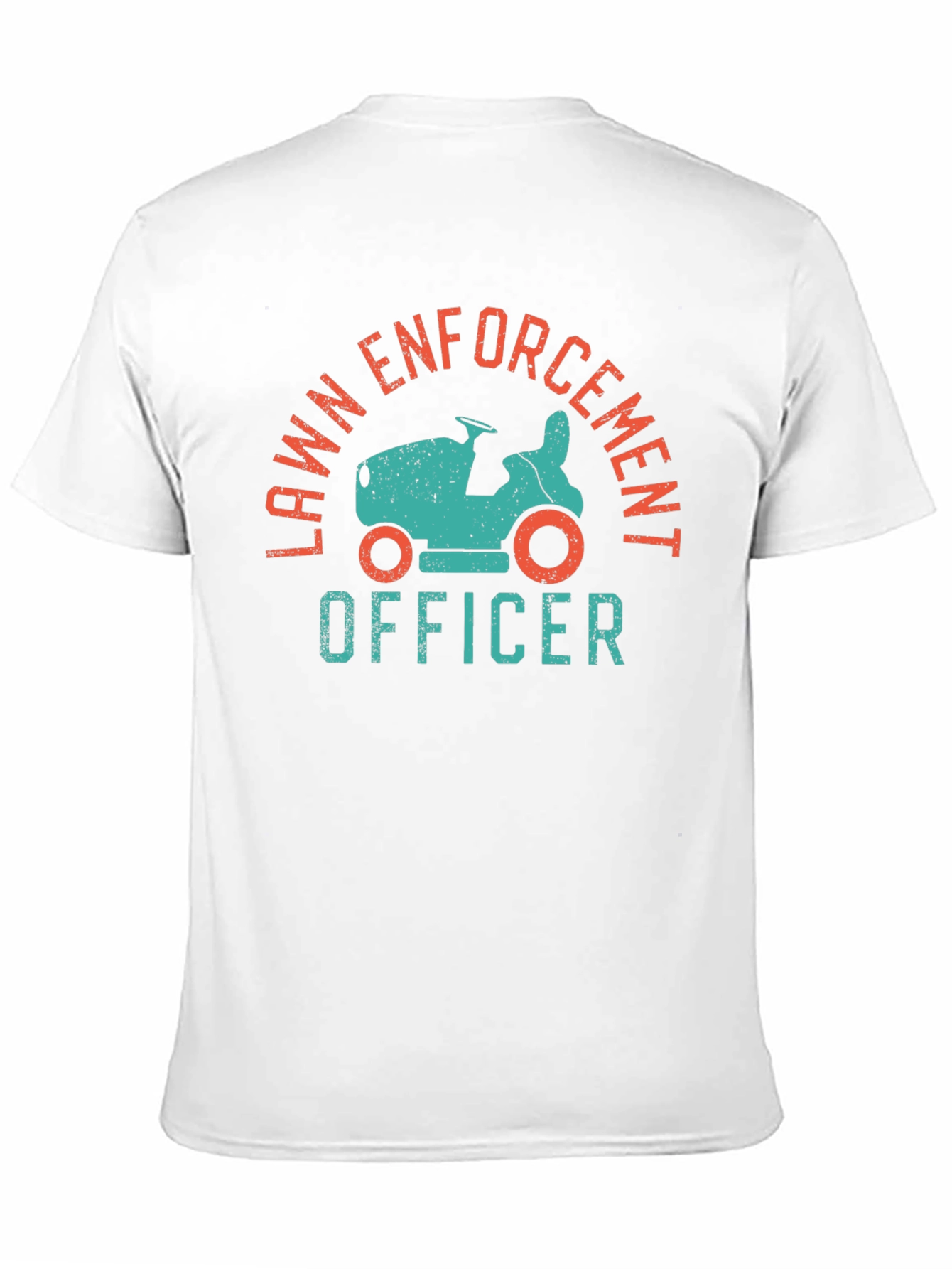 Lawn Enforcement Officer Funny Graphic Tee