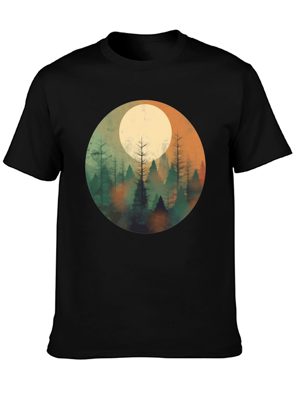 Moonlit Forest Graphic Tee - Unisex