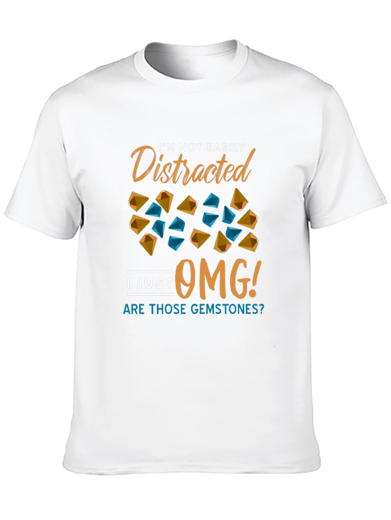 Gemstone Distraction T-Shirt - Funny Novelty Tee