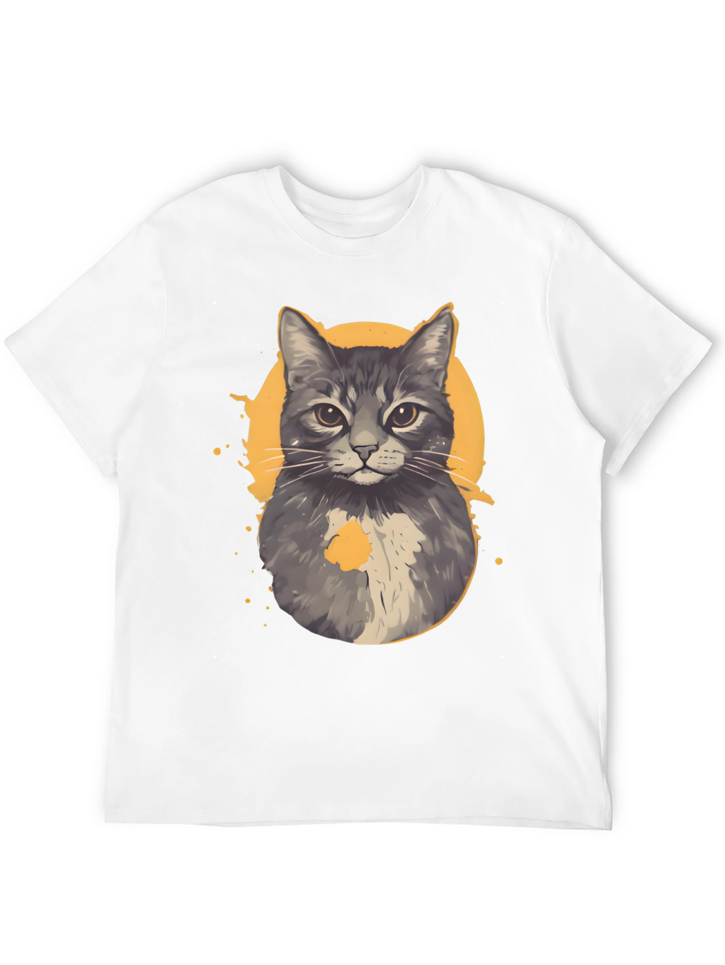 Cool Cat Graphic Tee - Unique Design
