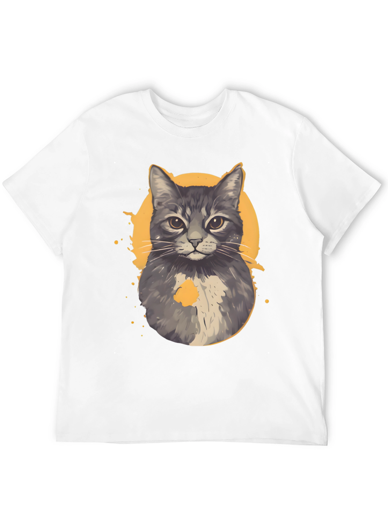 Cool Cat Graphic Tee - Unique Design