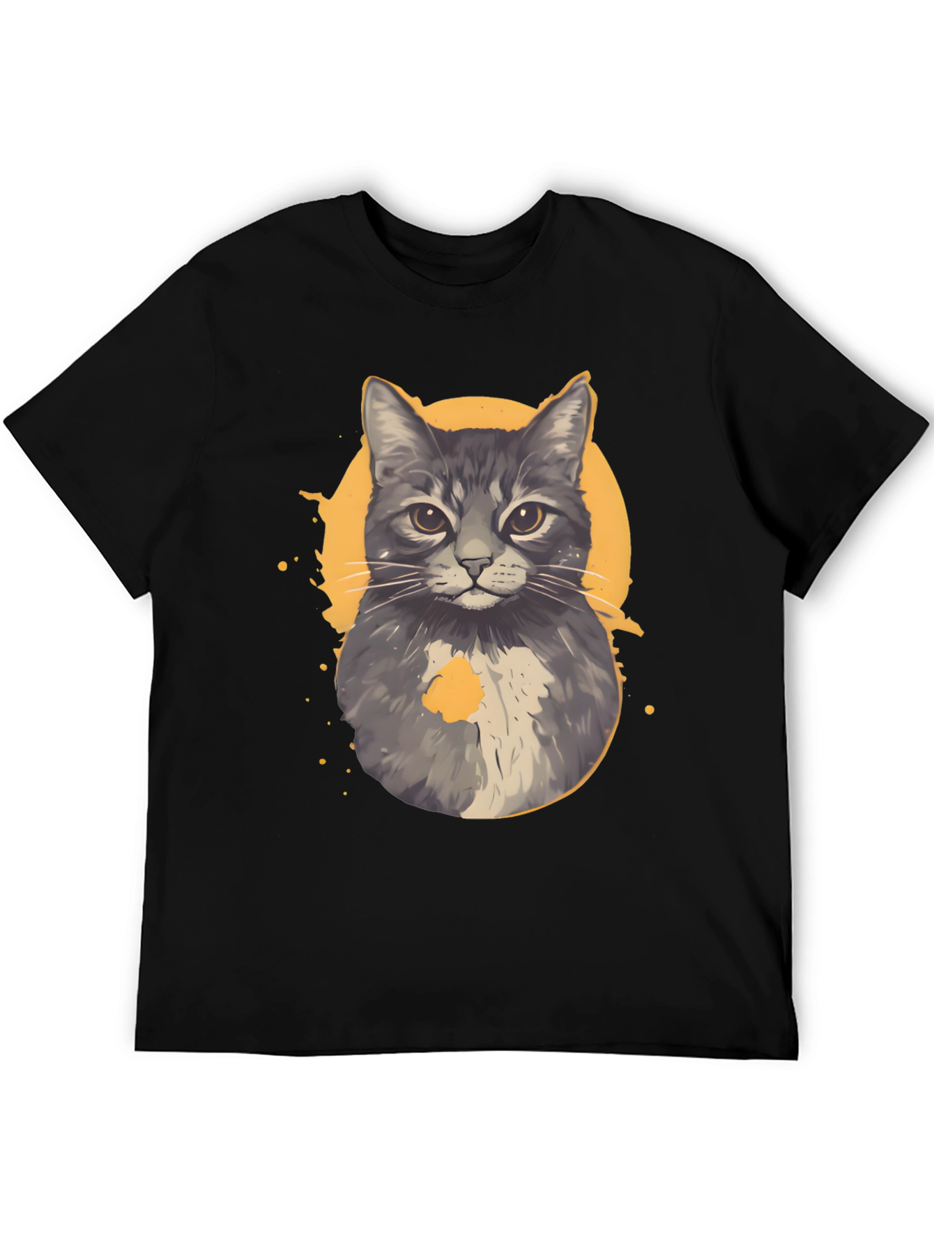 Cool Cat Graphic Tee - Unique Design