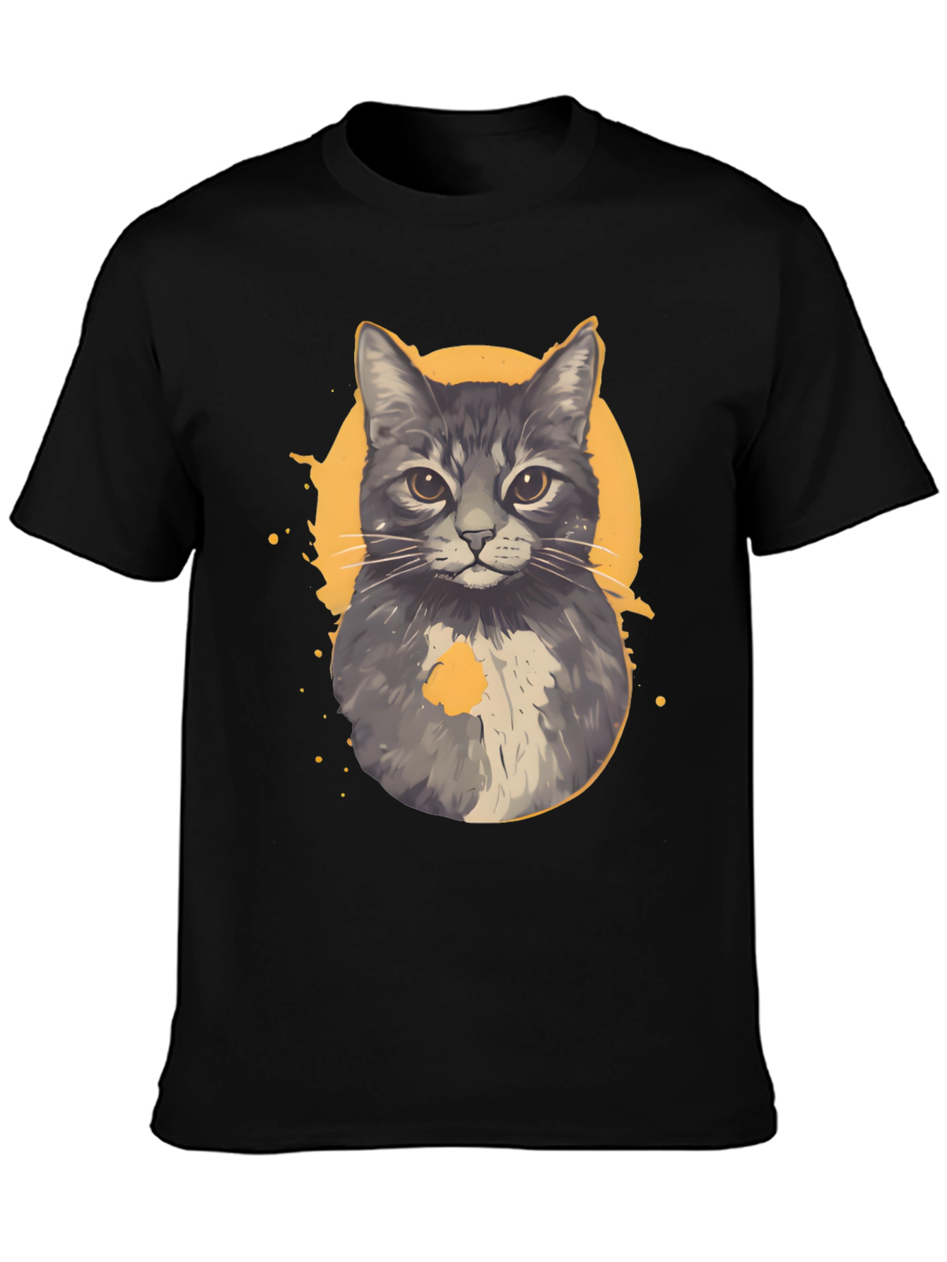 Cool Cat Graphic Tee - Unique Design
