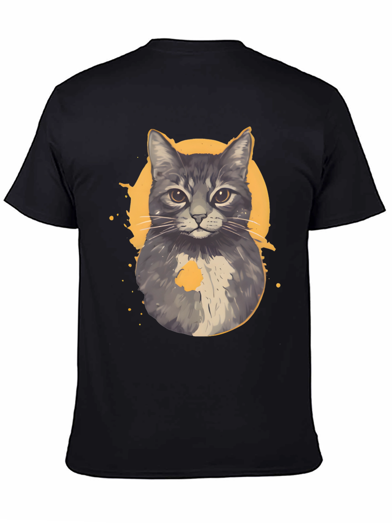 Cool Cat Graphic Tee - Unique Design