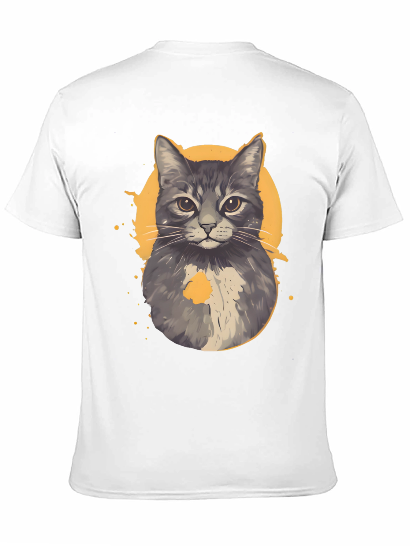 Cool Cat Graphic Tee - Unique Design