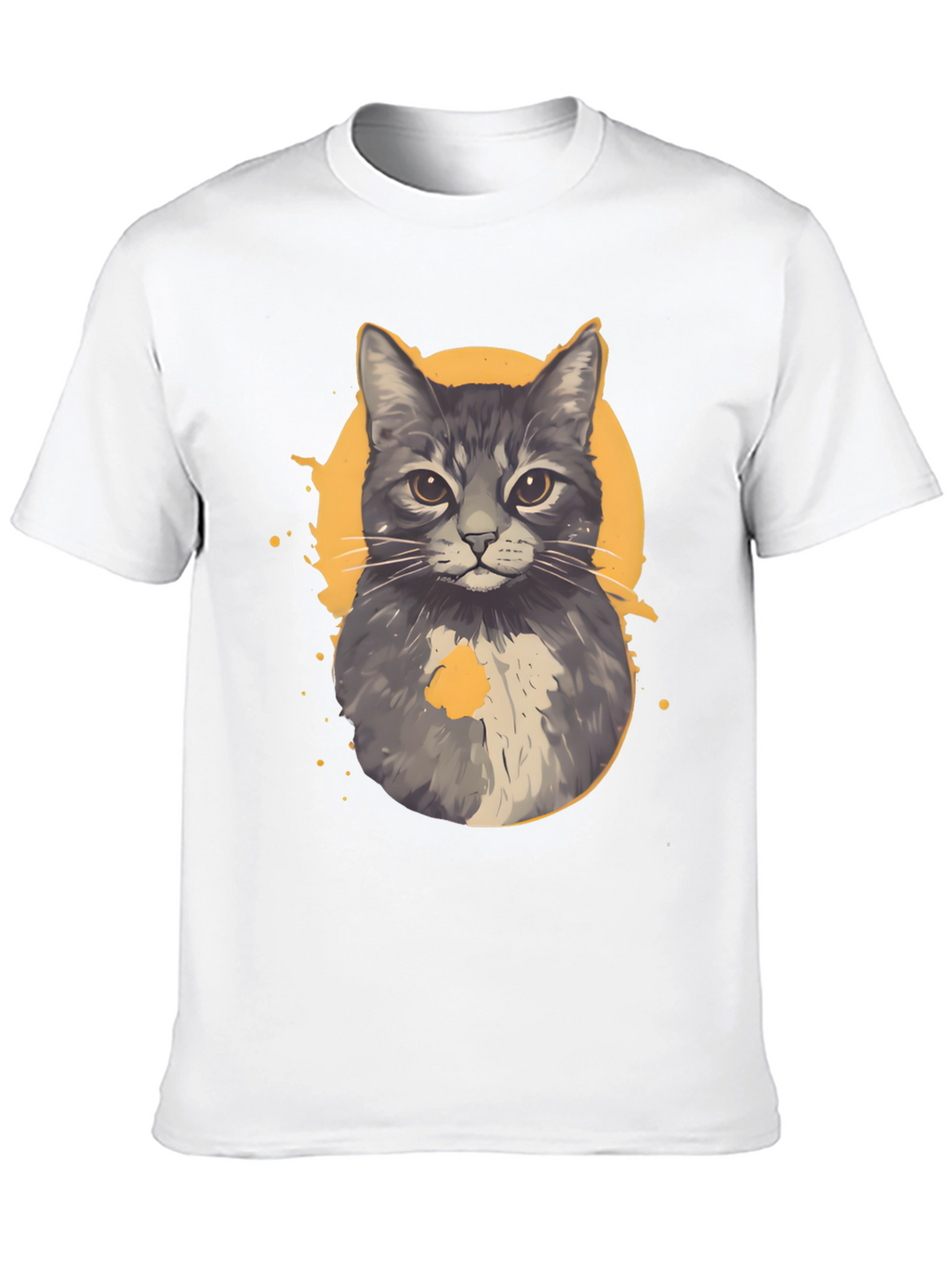 Cool Cat Graphic Tee - Unique Design
