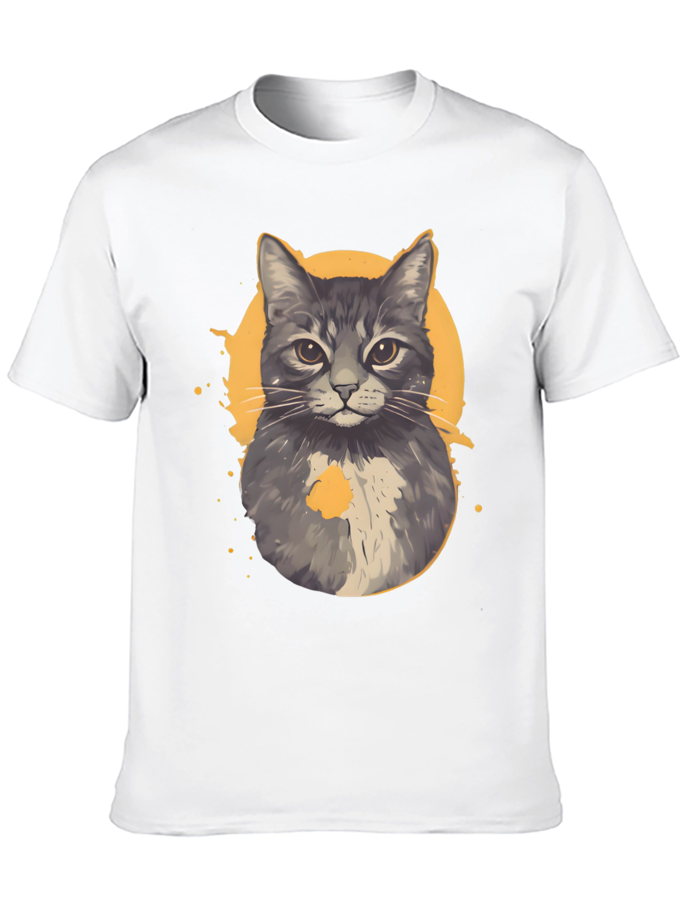 Cool Cat Graphic Tee - Unique Design