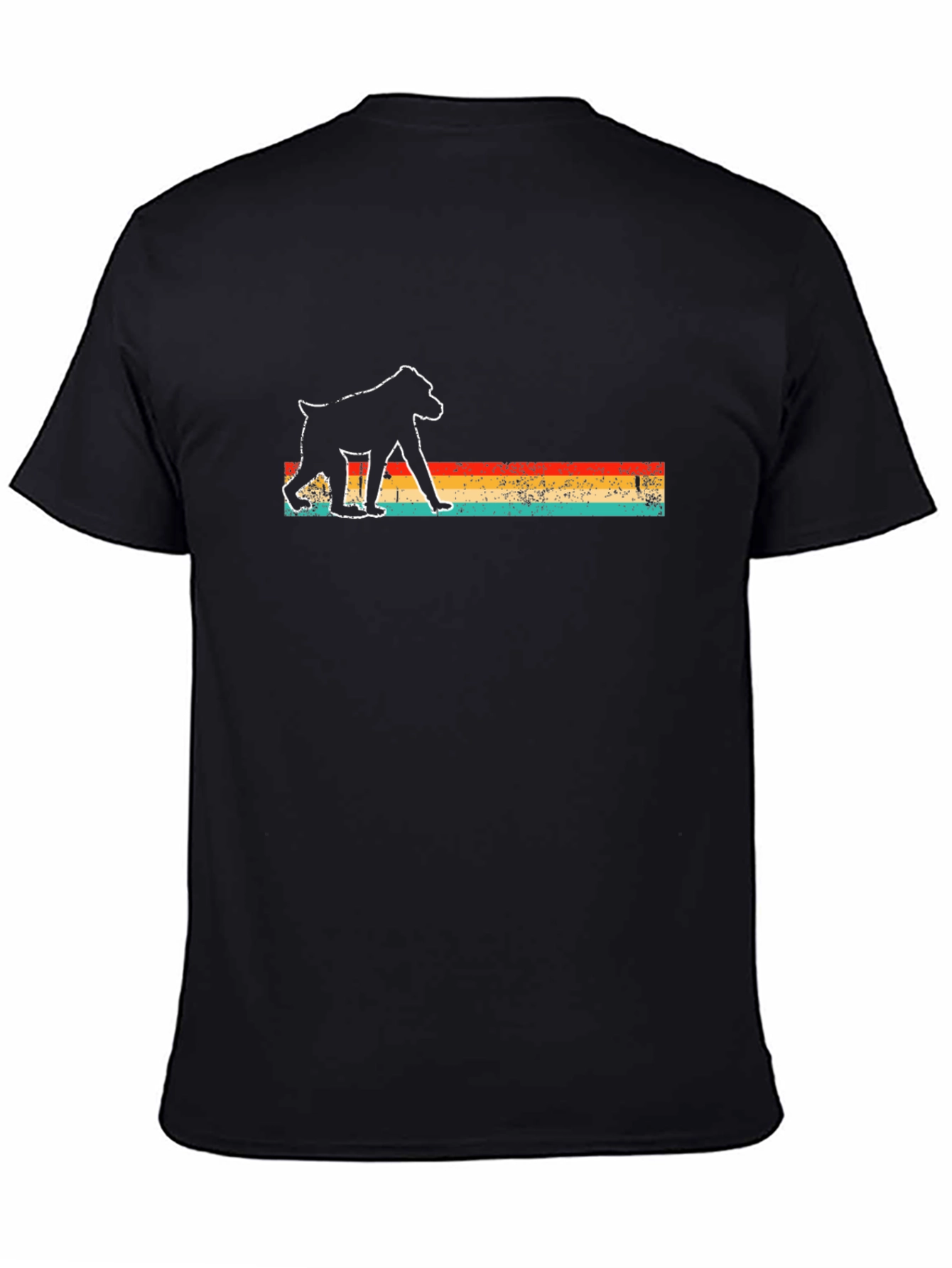 Retro Baboon Graphic T-Shirt
