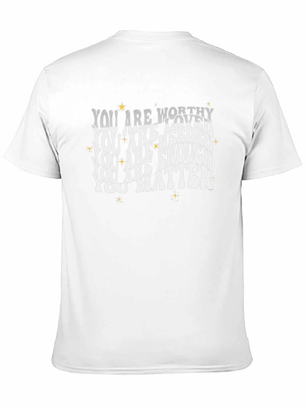 You Are Worthy Graphic Tee - Positive Affirmations