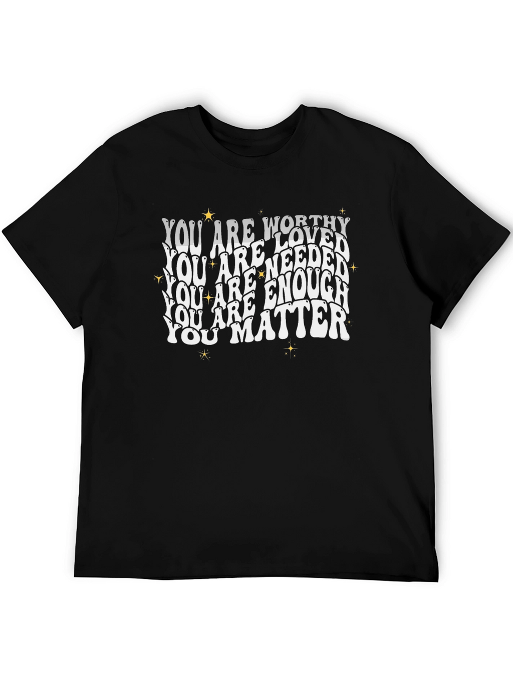You Are Worthy Graphic Tee - Positive Affirmations