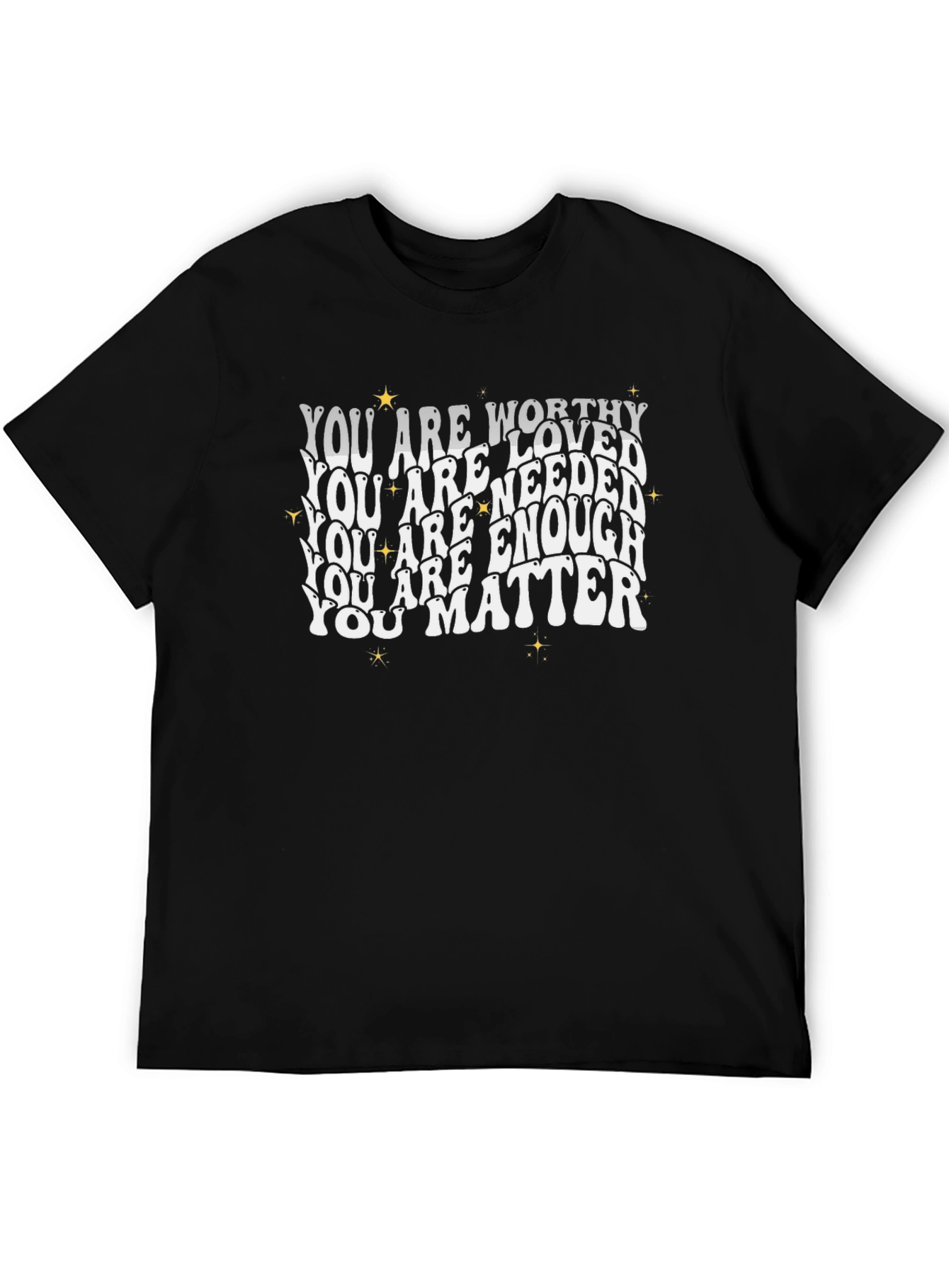 You Are Worthy Graphic Tee - Positive Affirmations