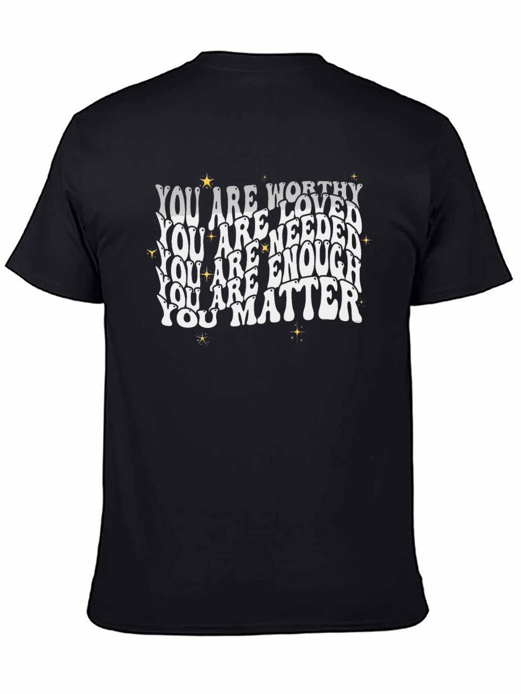 You Are Worthy Graphic Tee - Positive Affirmations