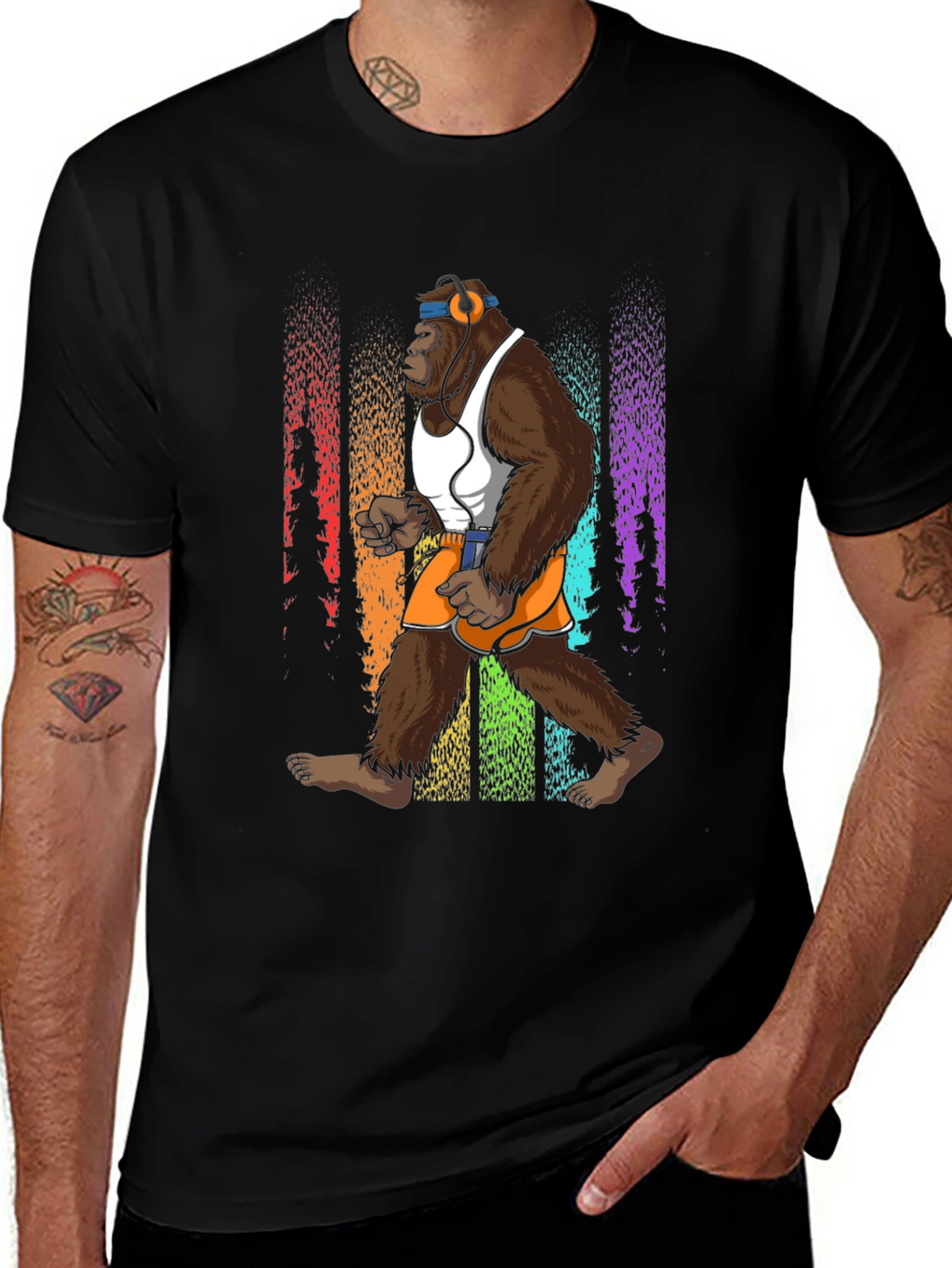 Running Gorilla Graphic Tee