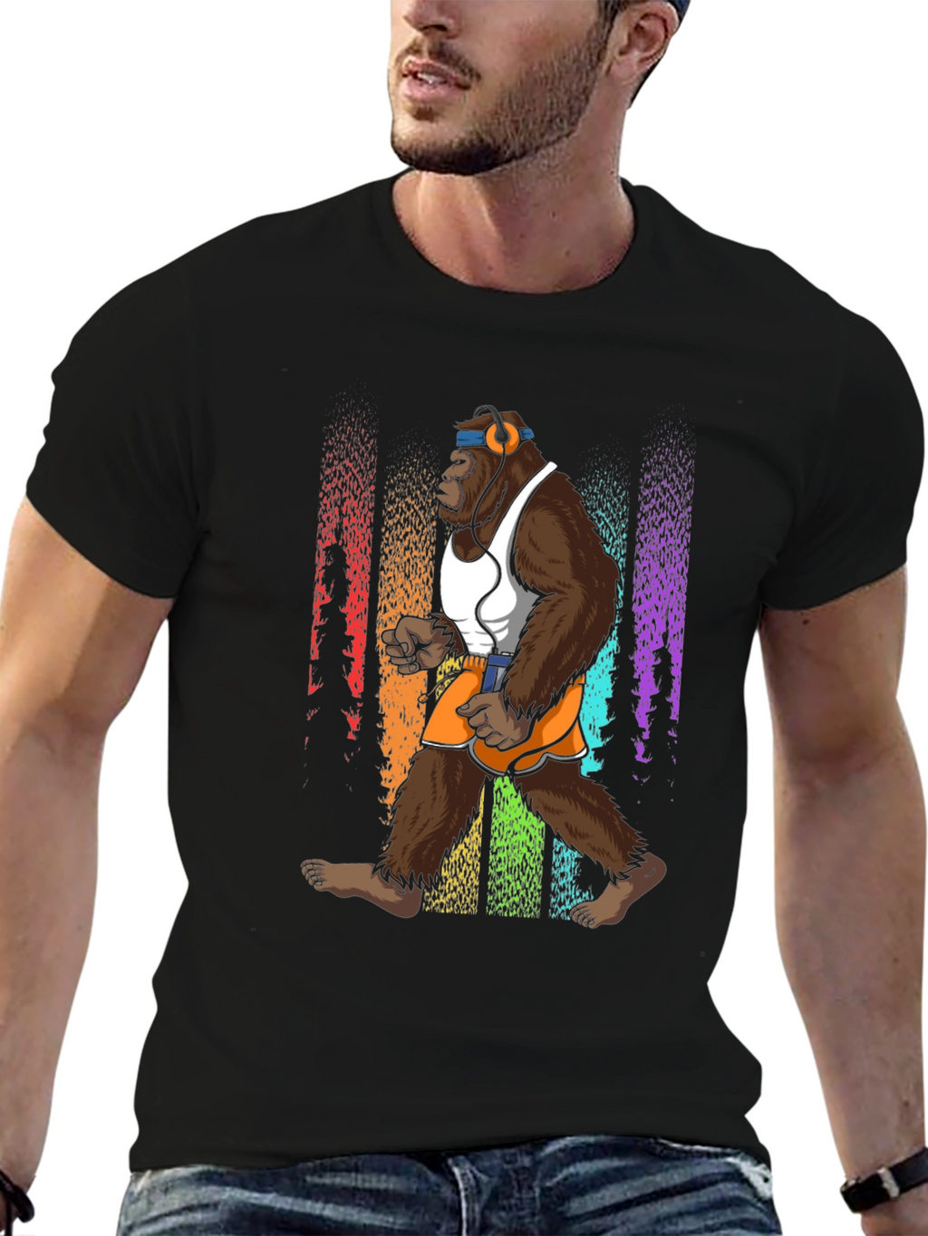 Running Gorilla Graphic Tee