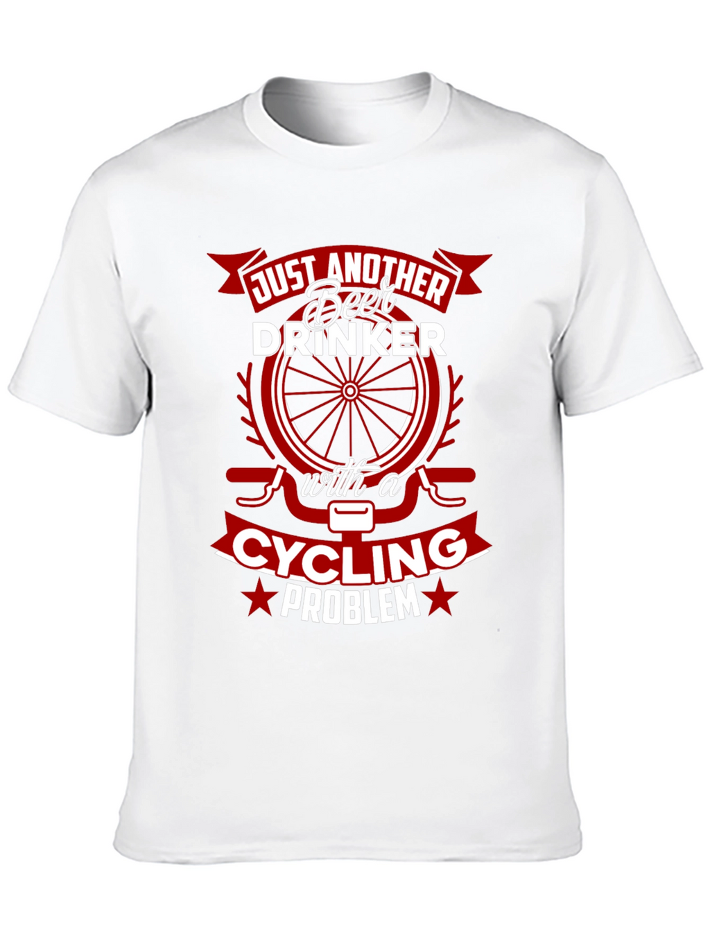 Funny Cycling & Beer Drinker T-Shirt