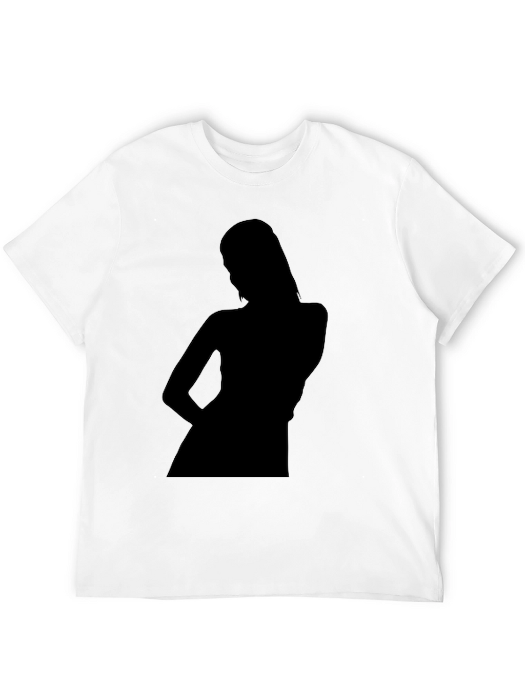 Silhouette Graphic Tee - Mens Black T-Shirt