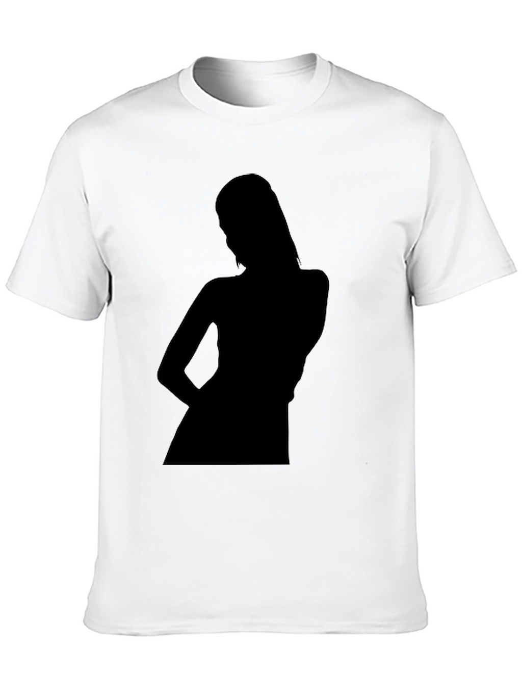 Silhouette Graphic Tee - Mens Black T-Shirt