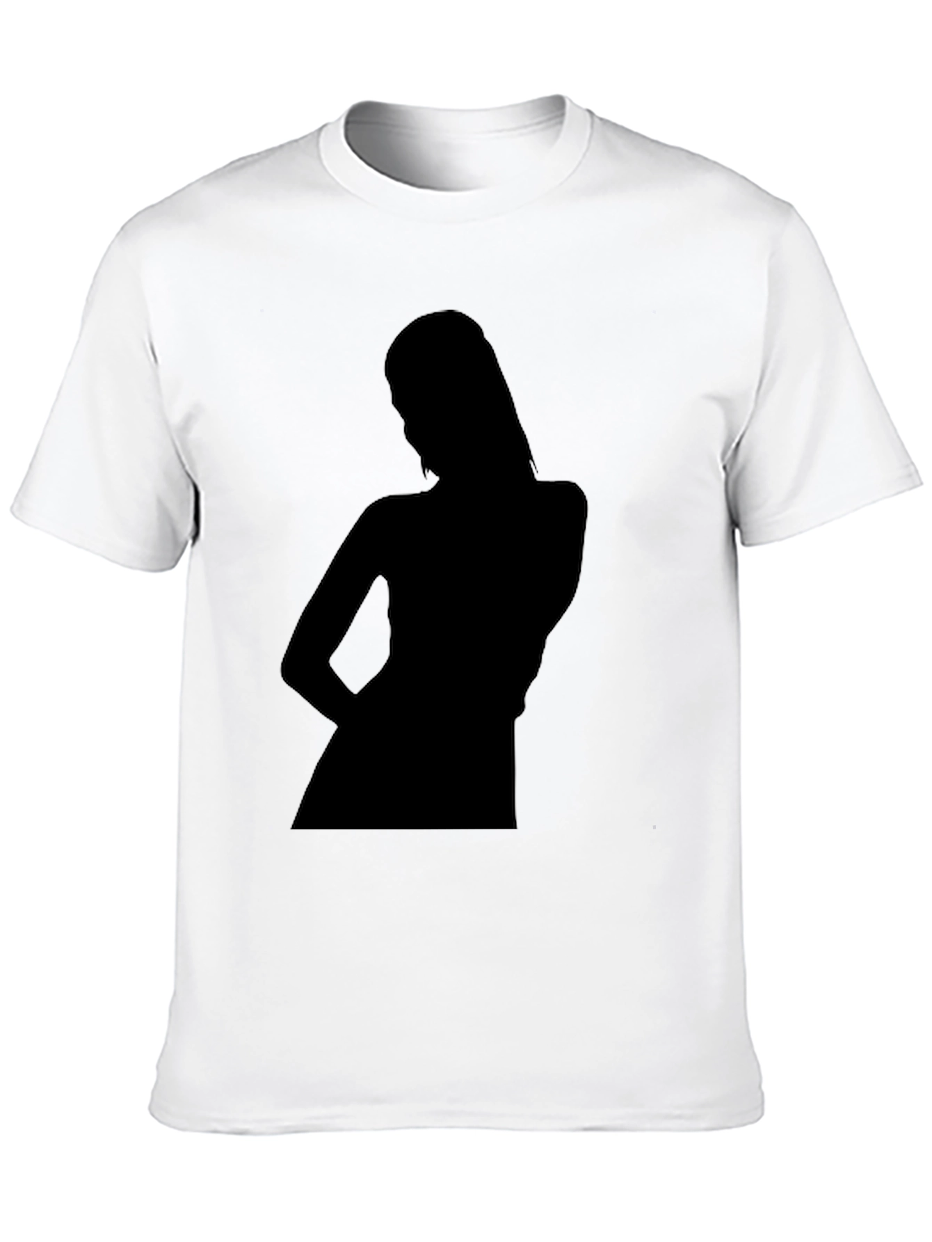 Silhouette Graphic Tee - Mens Black T-Shirt