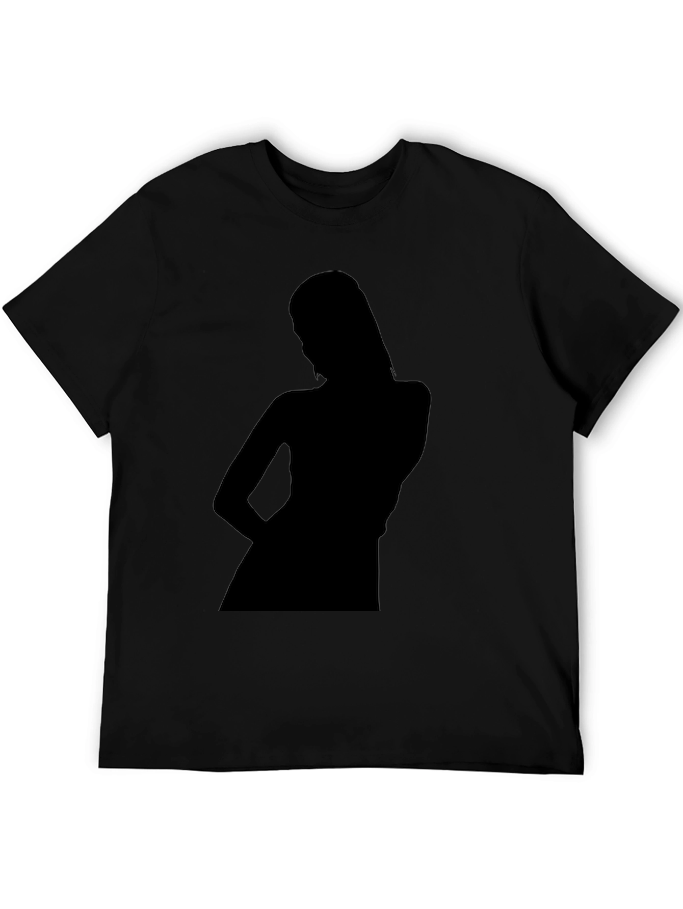 Silhouette Graphic Tee - Mens Black T-Shirt