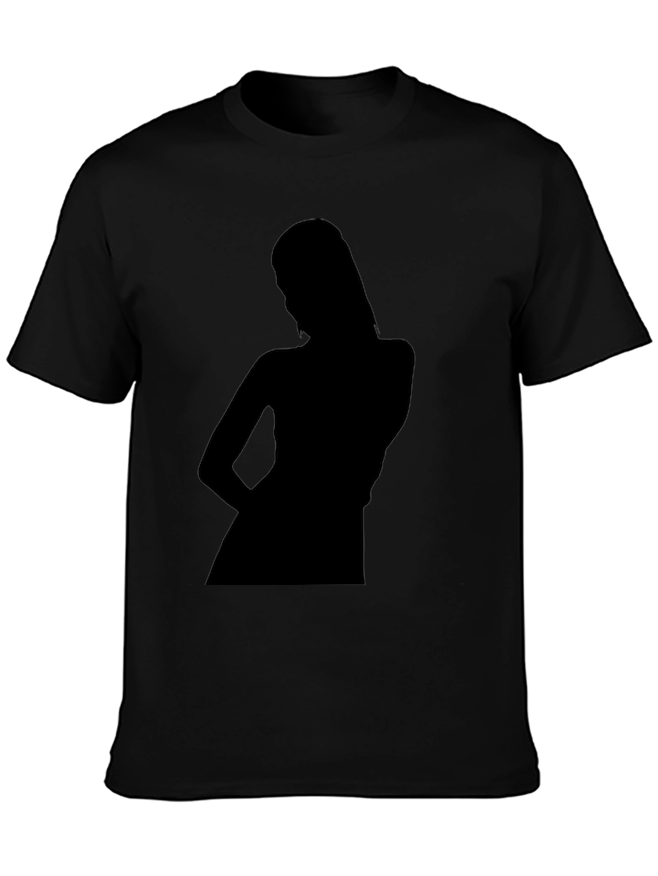 Silhouette Graphic Tee - Mens Black T-Shirt