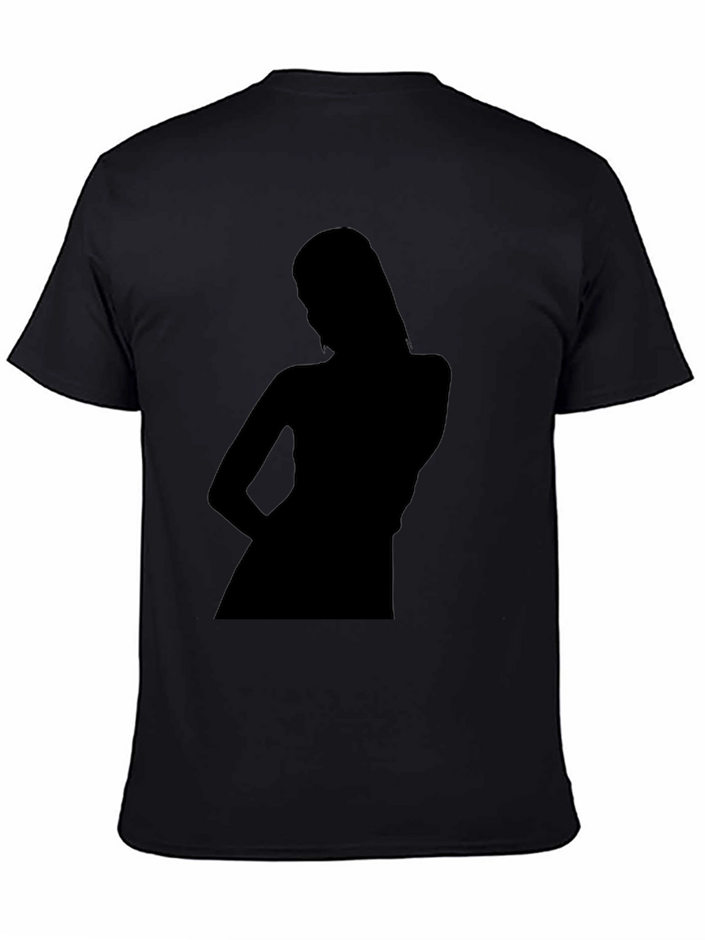 Silhouette Graphic Tee - Mens Black T-Shirt