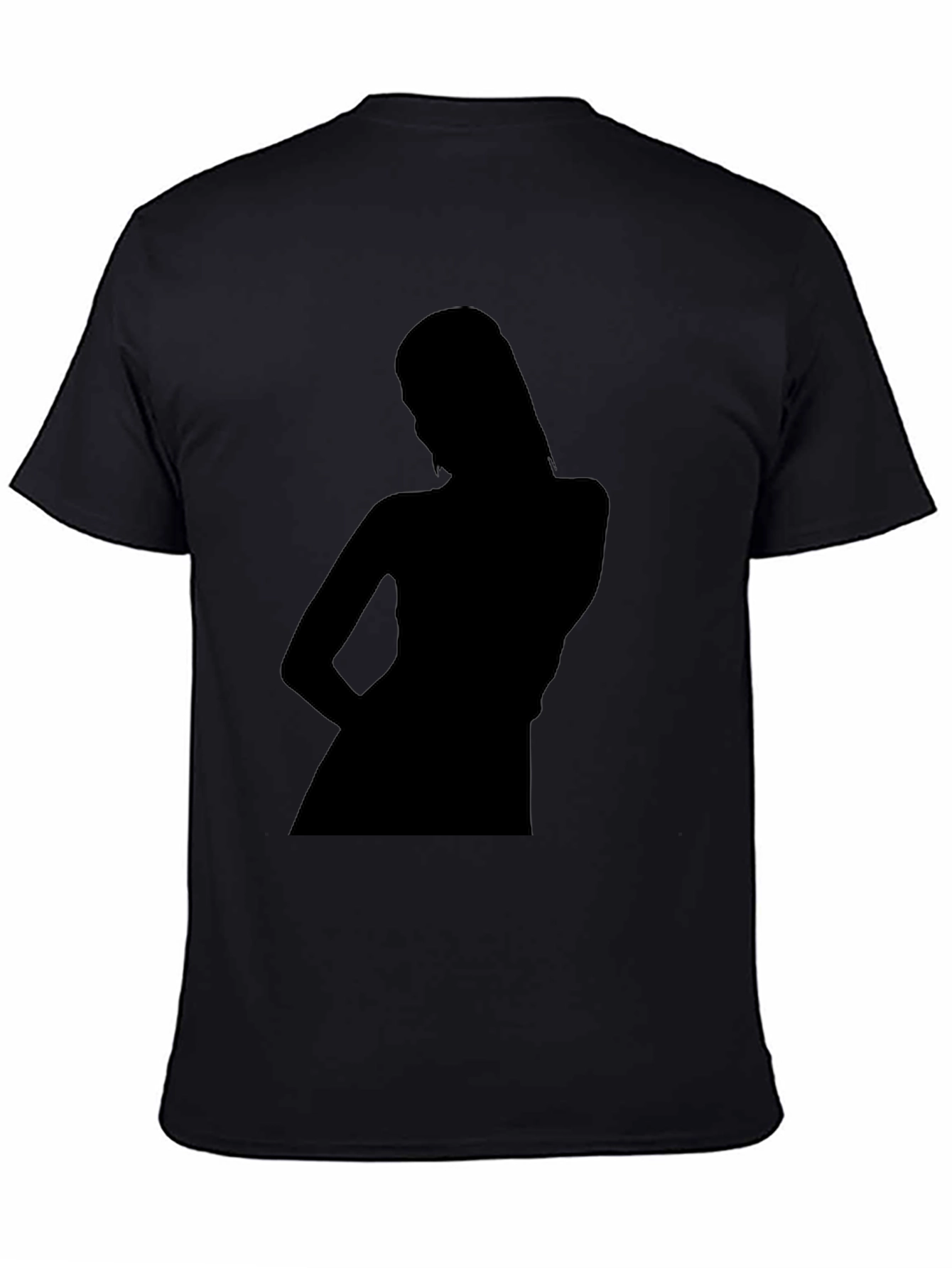 Silhouette Graphic Tee - Mens Black T-Shirt