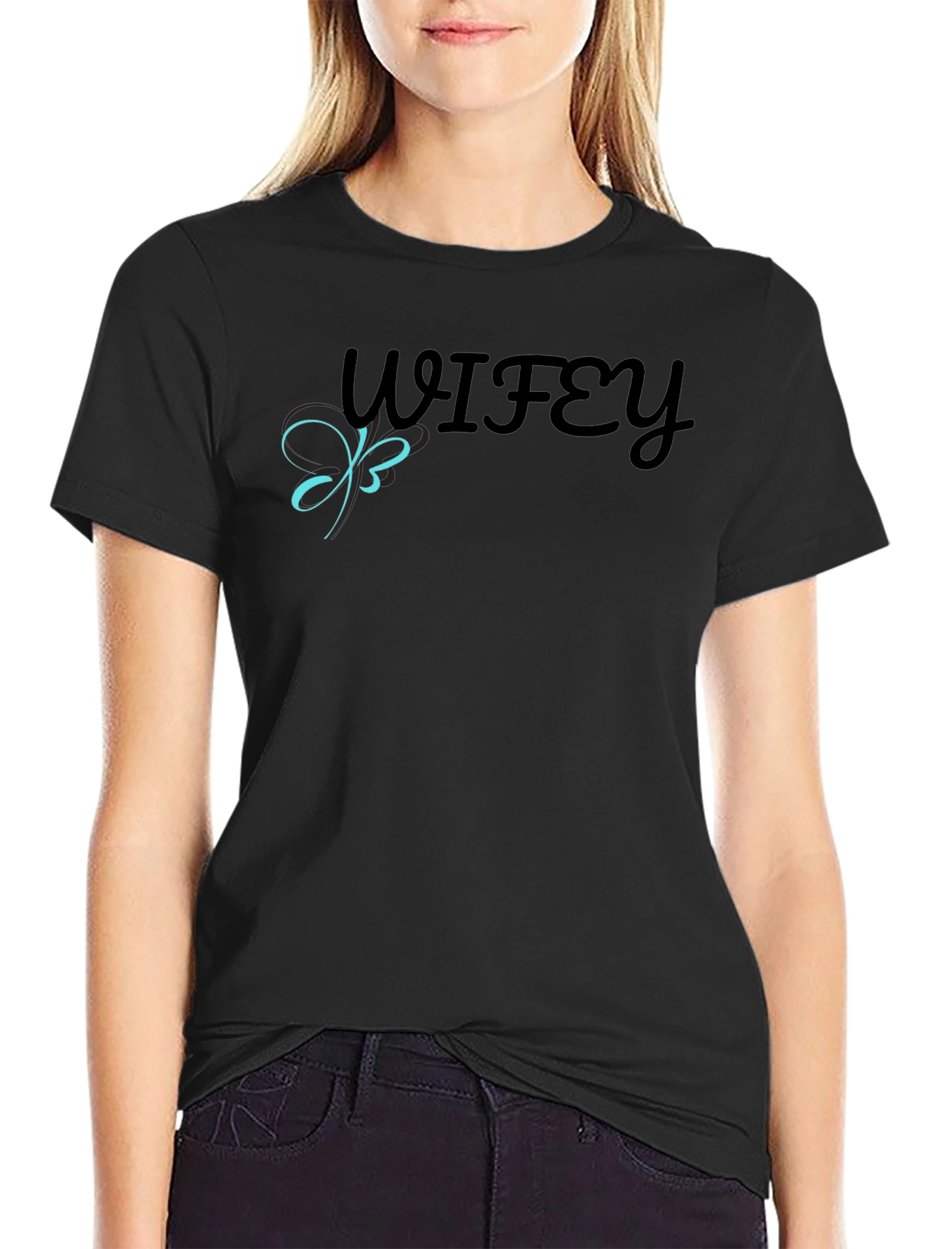 Wifey T-Shirt - Stylish Graphic Tee for New Wives!
