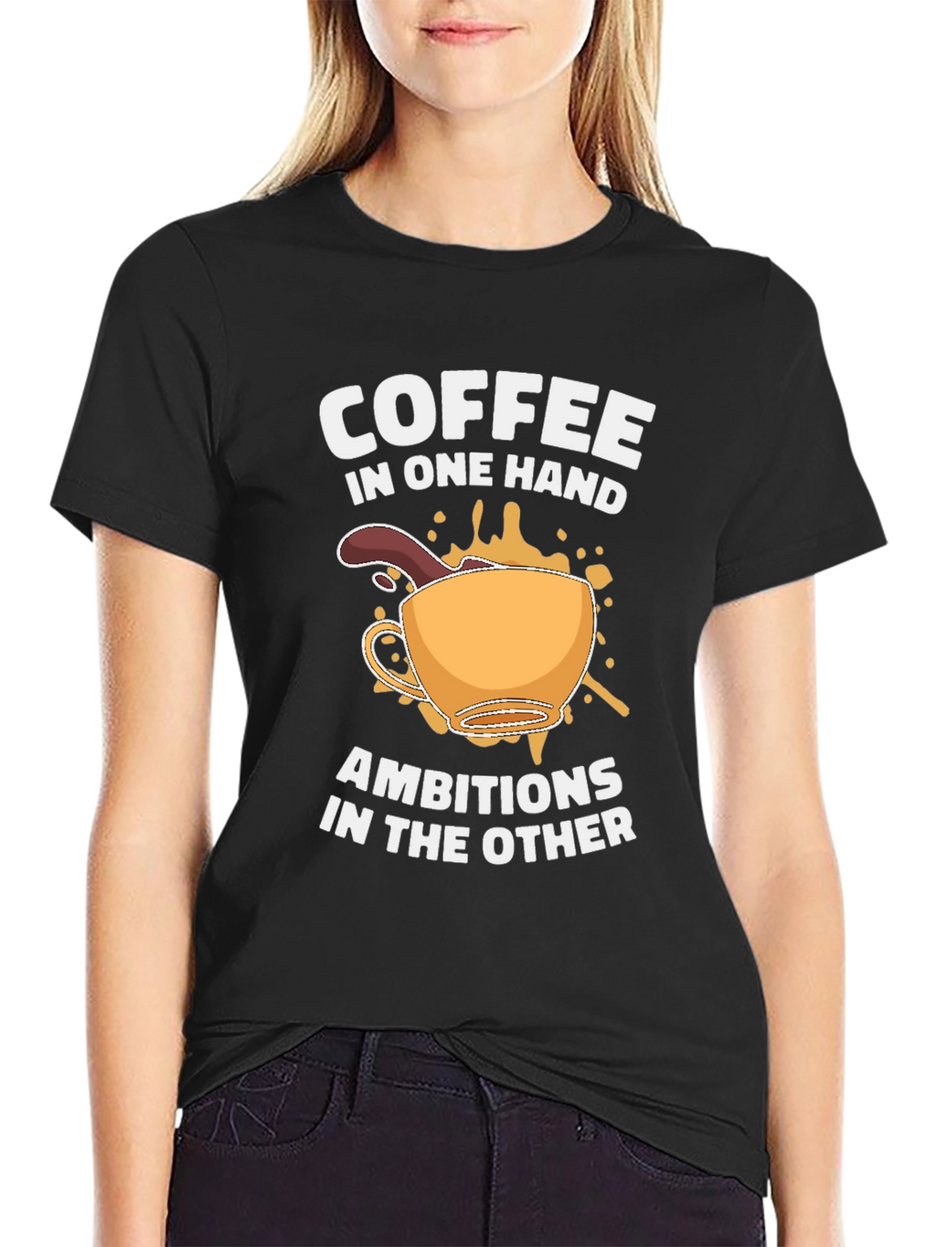 Coffee & Ambition Graphic Tee