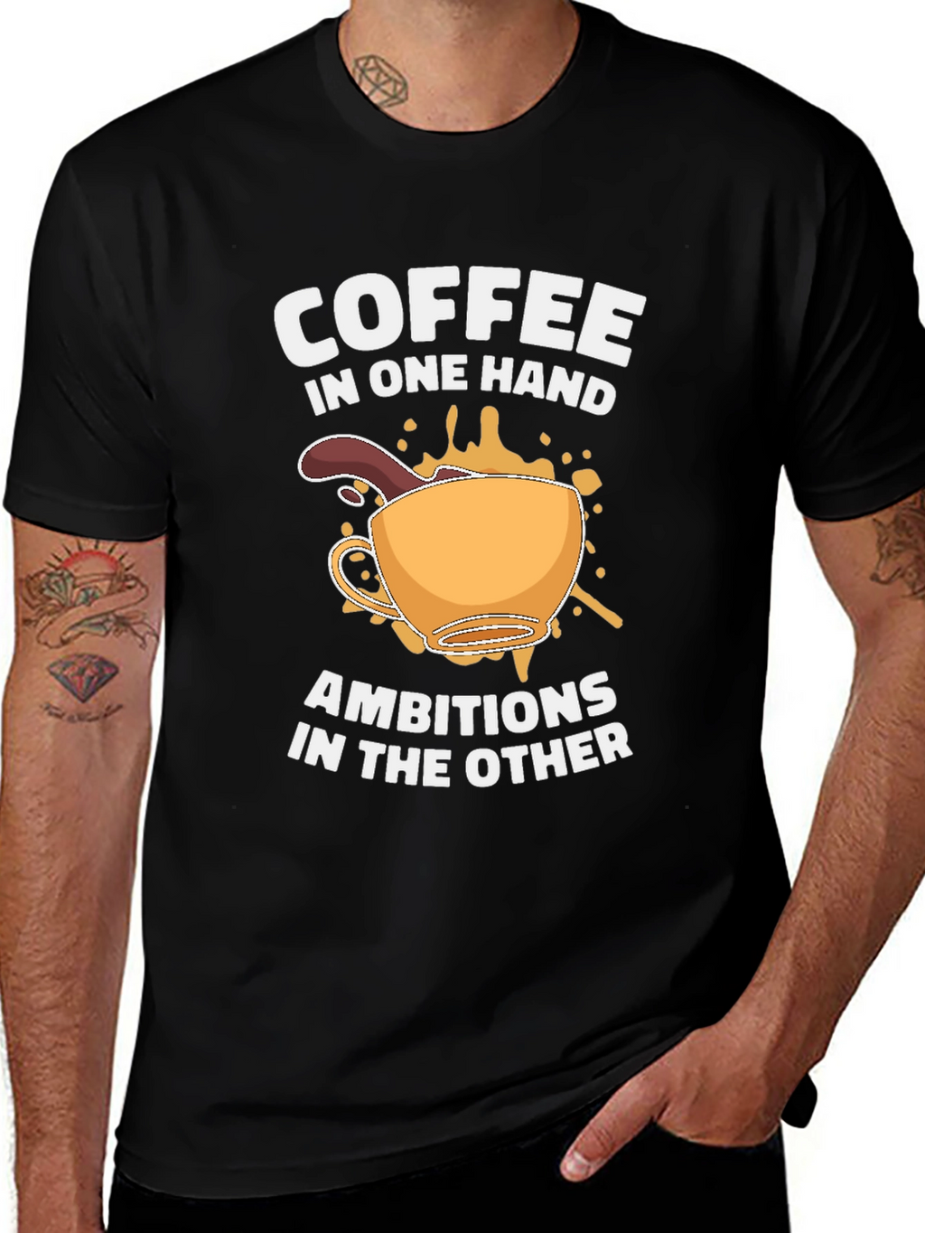 Coffee & Ambition Graphic Tee