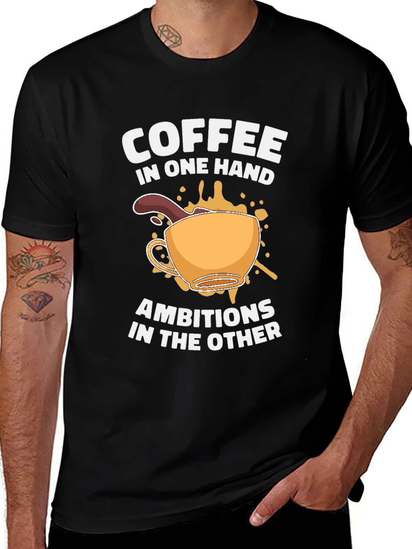 Coffee & Ambition Graphic Tee