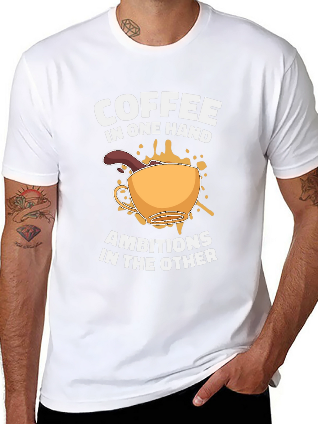 Coffee & Ambition Graphic Tee