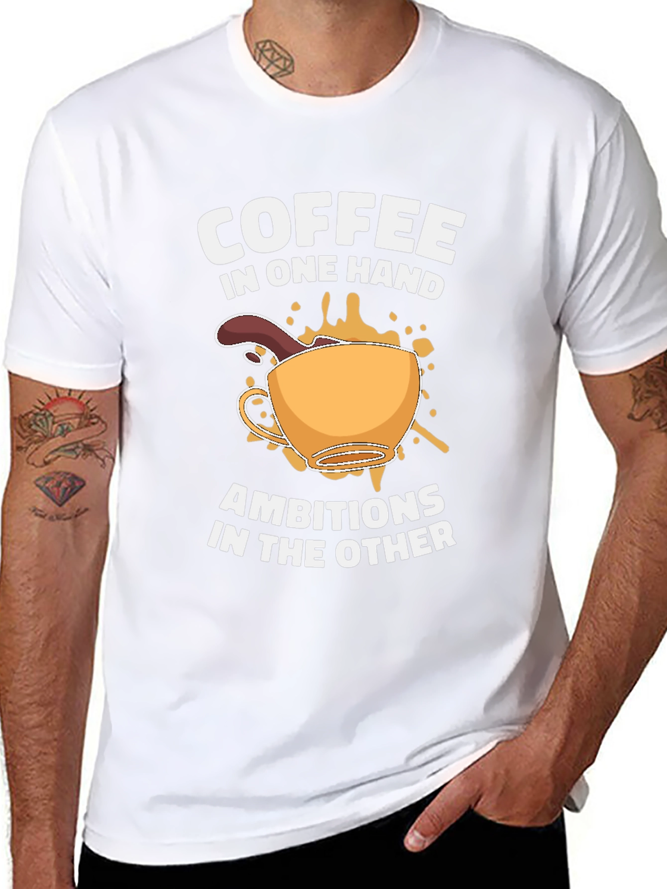 Coffee & Ambition Graphic Tee
