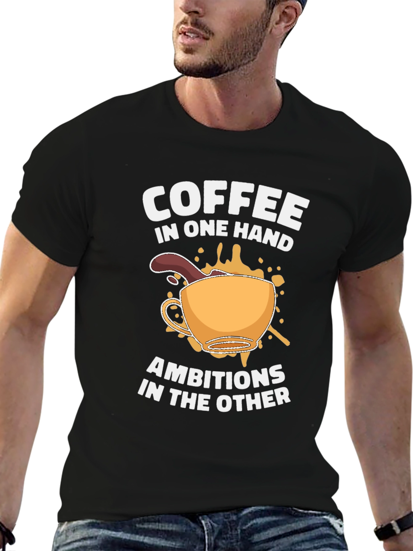 Coffee & Ambition Graphic Tee