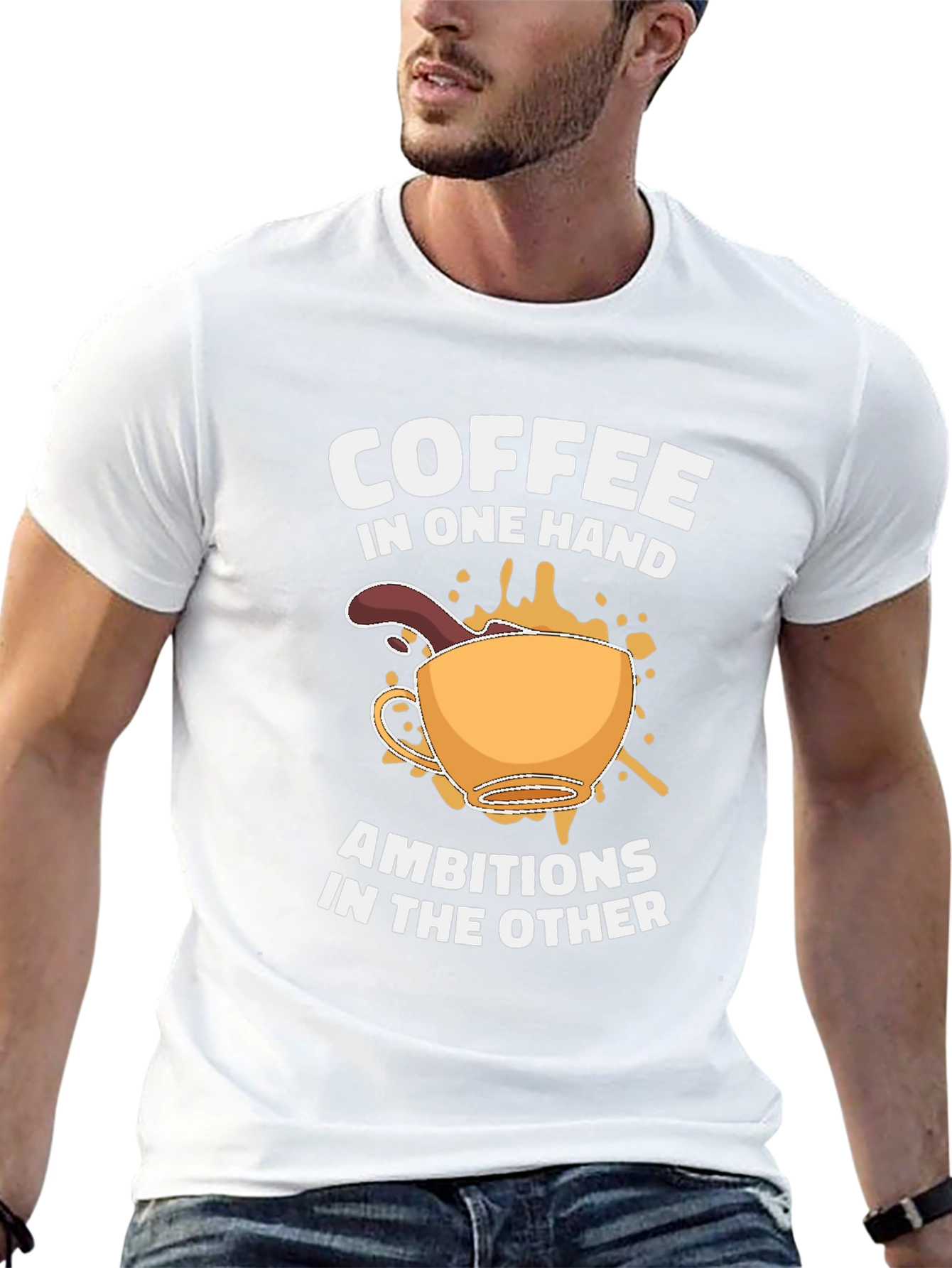 Coffee & Ambition Graphic Tee