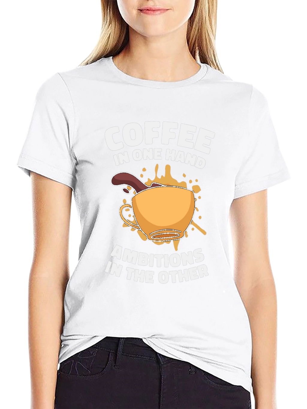 Coffee & Ambition Graphic Tee