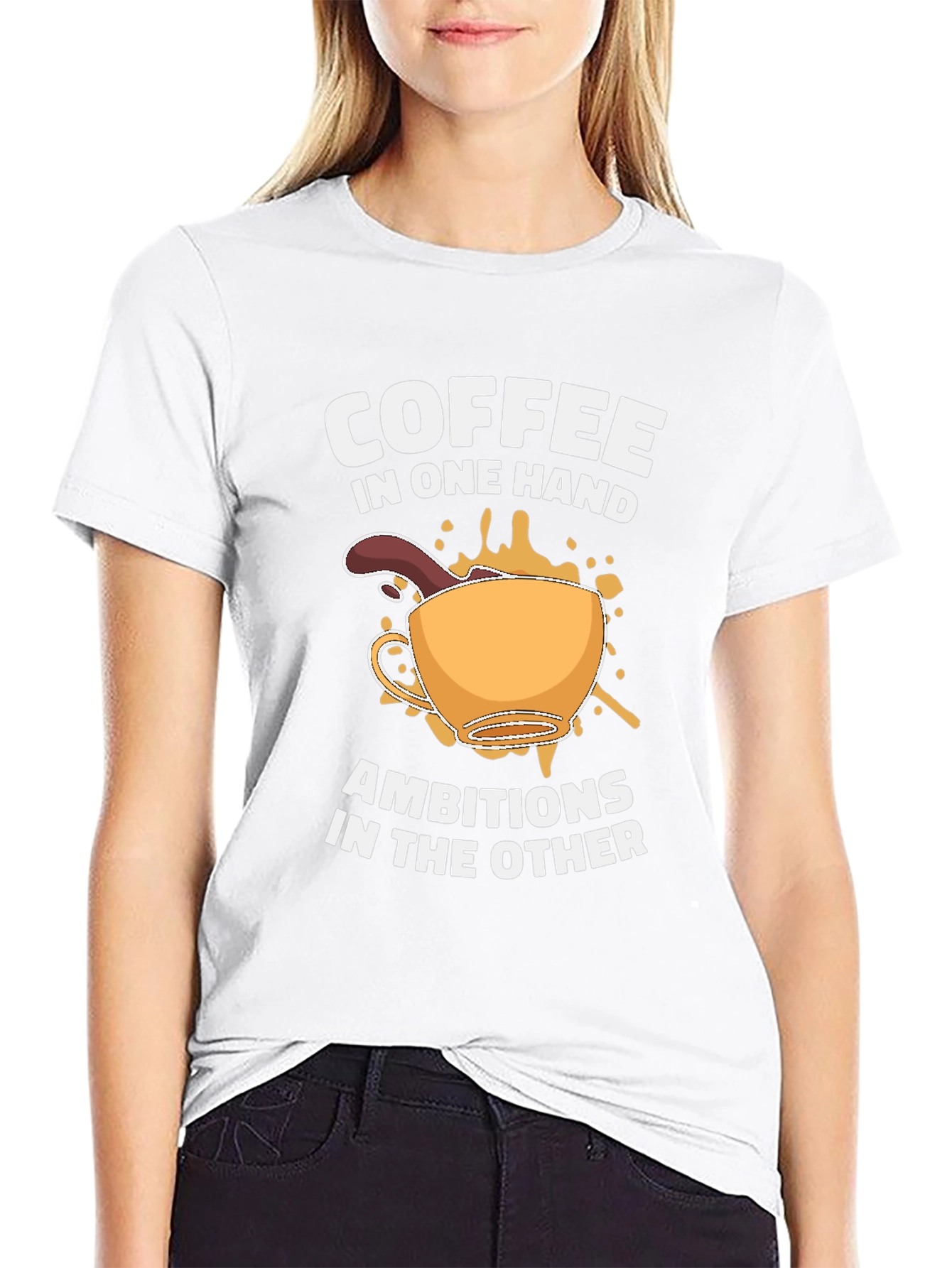 Coffee & Ambition Graphic Tee
