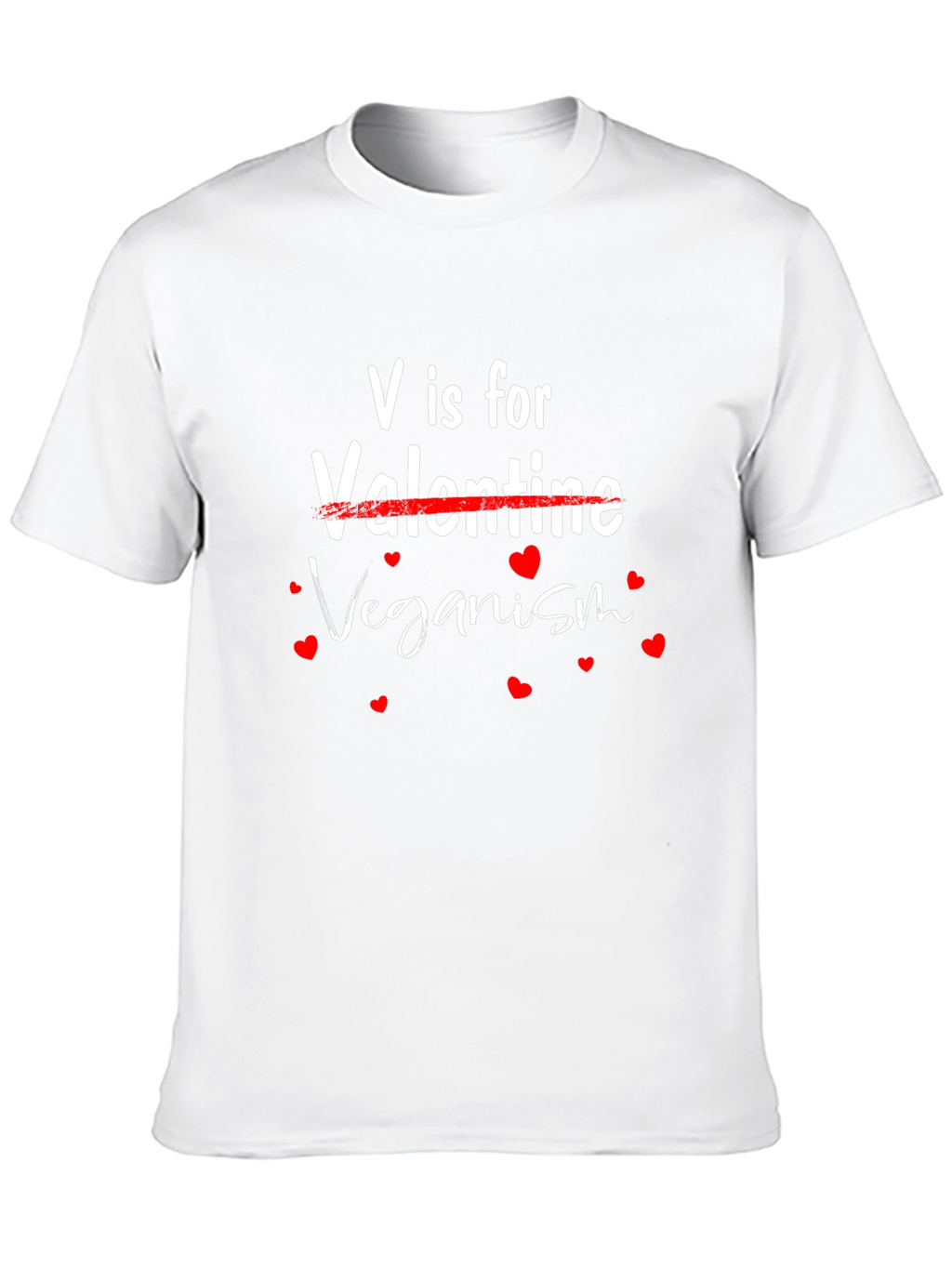 Veganism Valentine T-Shirt