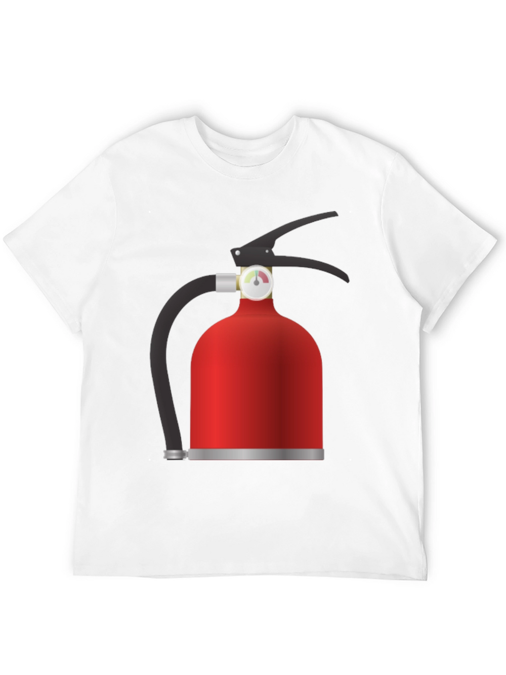 Fire Extinguisher Graphic T-Shirt - Safety First!