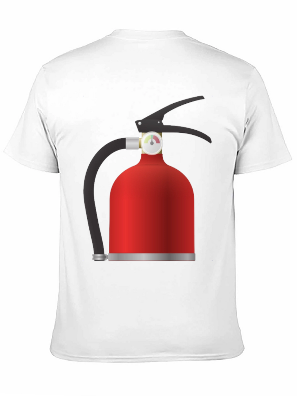 Fire Extinguisher Graphic T-Shirt - Safety First!