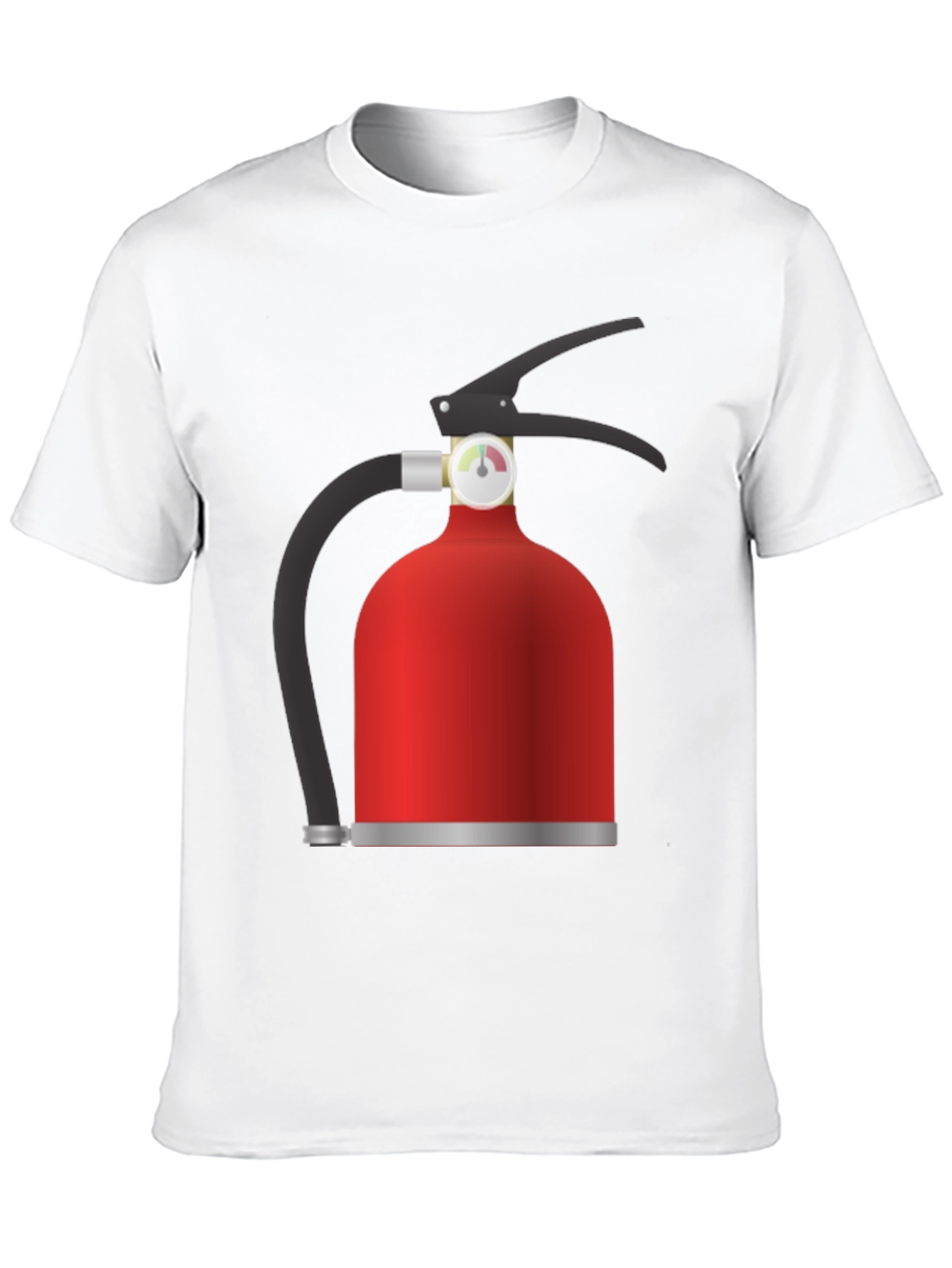 Fire Extinguisher Graphic T-Shirt - Safety First!